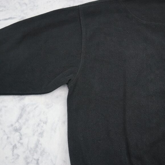 Sierra Pacific Sweatshirt Mens XL Black Long Sleeve 1 4 Zip Fleece Mock Neck - Picture 16 of 16